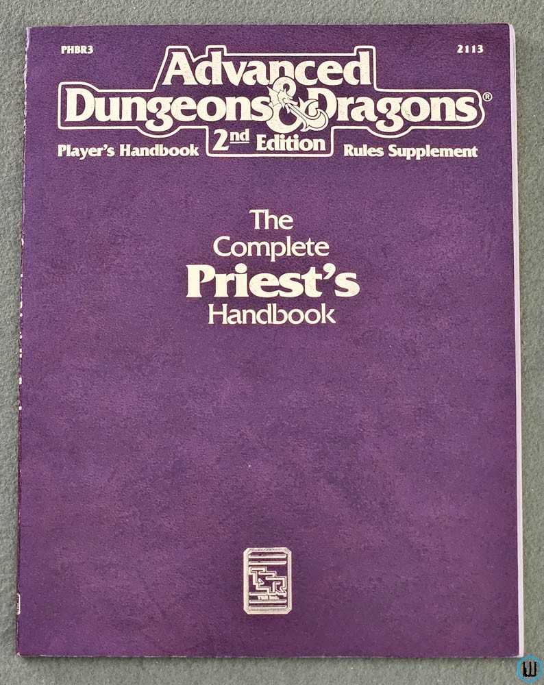 Complete Priest's Handbook (Advanced Dungeons & Dragons Accessory PHBR3) TSR 2113