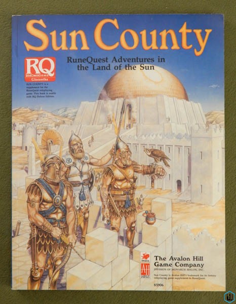 SUN COUNTY: Adventures in the Lands of the Sun (Runequest RPG)