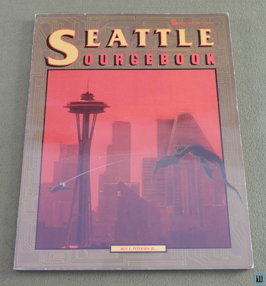 Seattle Sourcebook (Shadowrun Roleplaying Game RPG)