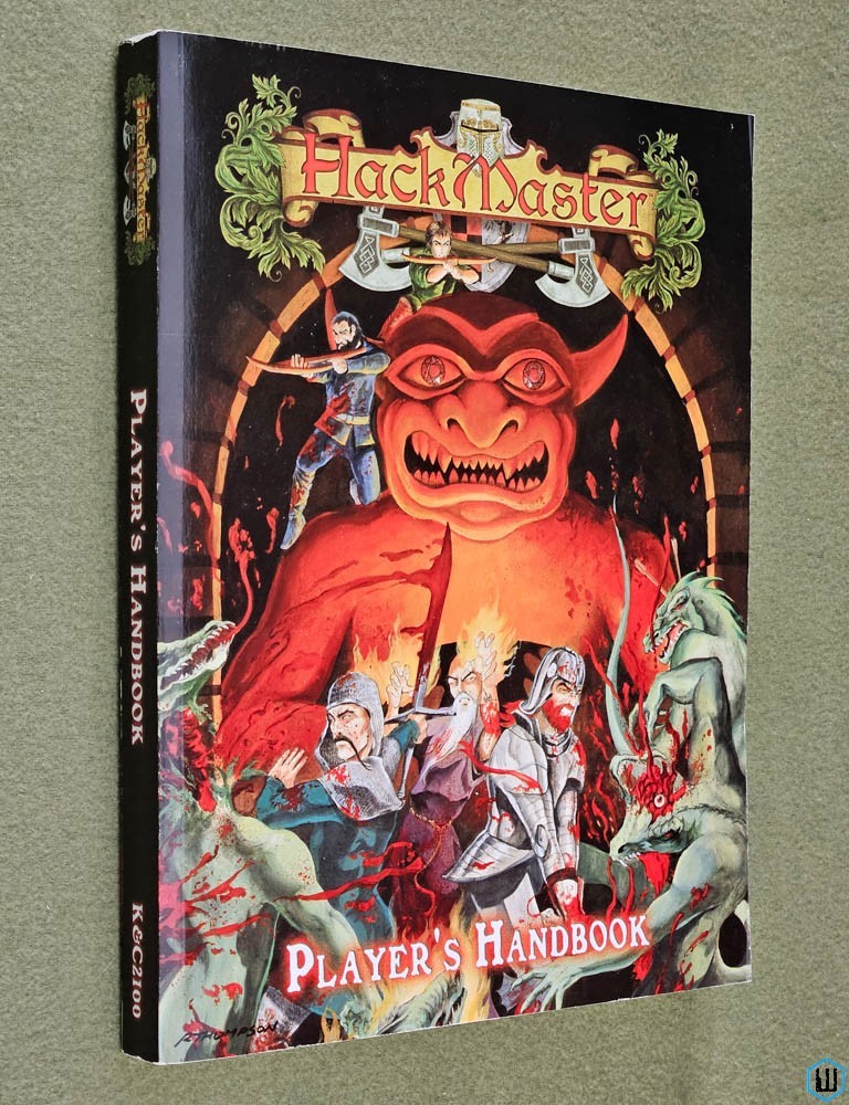 Player's Handbook (Hackmaster RPG Core Rulebook) w JOLLY ART Kenzer K&C2100