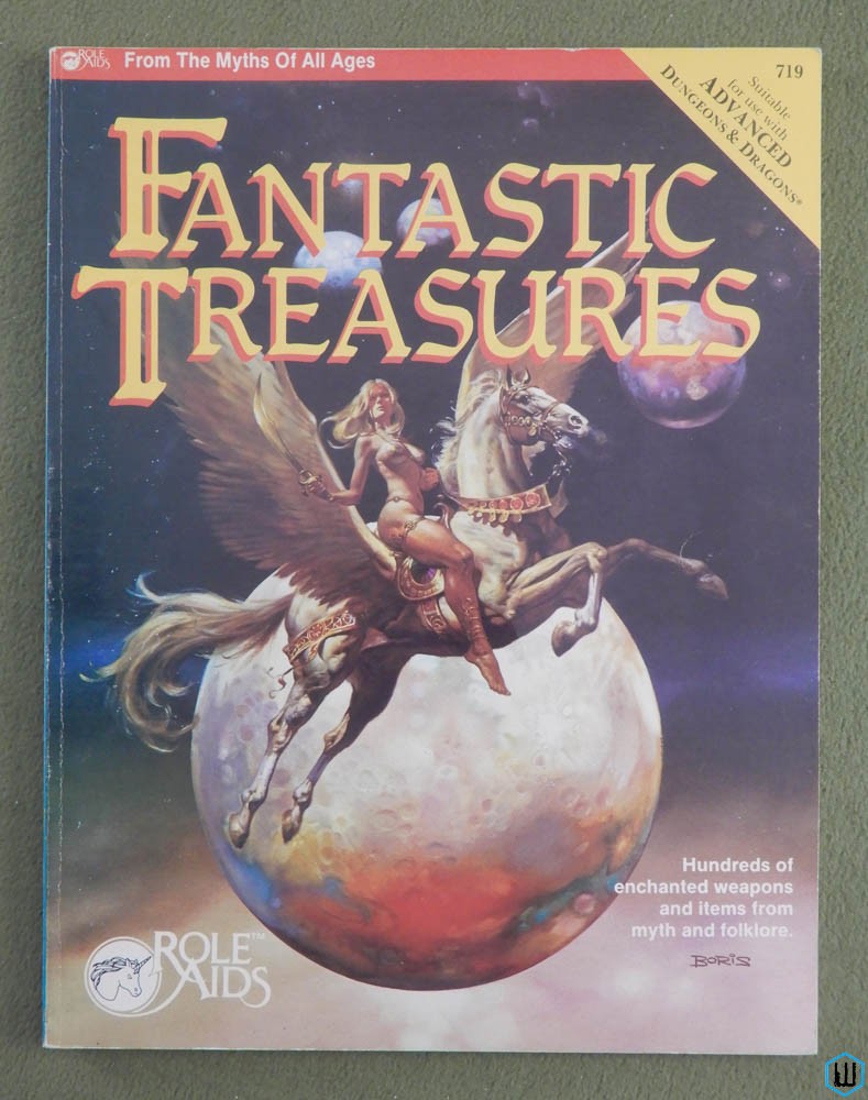 Fantastic Treasures: Enchanted Weapons Items From Folklore (Role Aids)