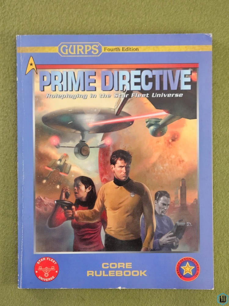 GURPS Prime Directive Core Rulebook: Star Fleet Universe (Paperback) ADG 8401