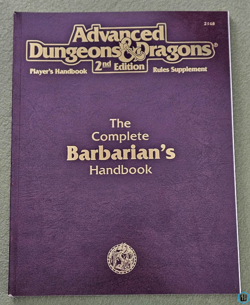 Complete Barbarian's Handbook (Advanced Dungeons & Dragons) TSR 2148
