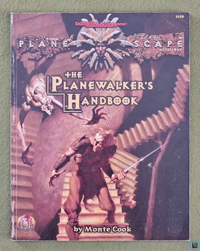 Planewalker's Handbook (Advanced Dungeons Dragons Planescape) Original 1996 TSR 2620