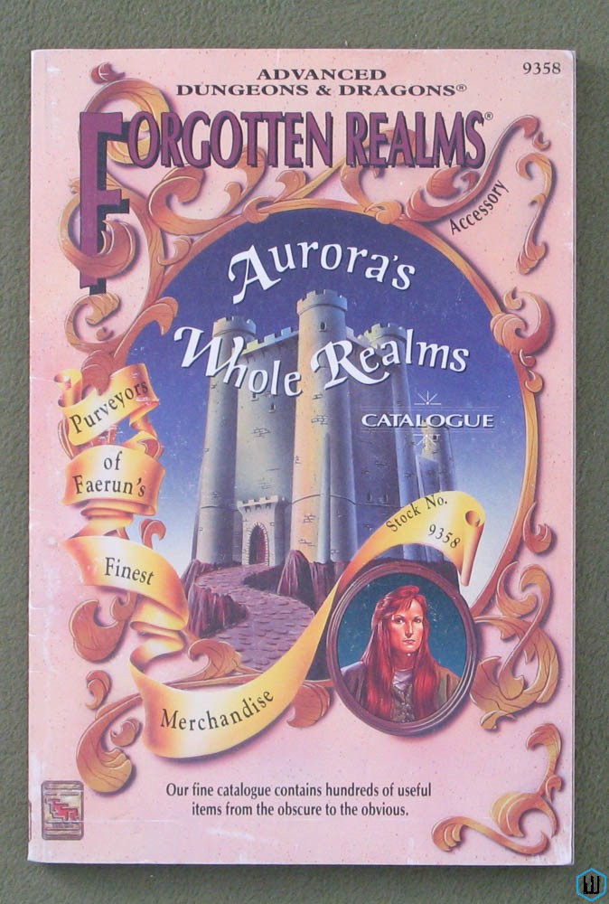 AD&D Auroras whole popular Realms catalogue