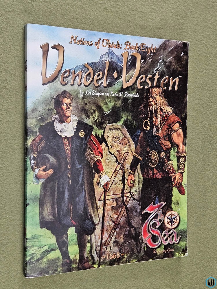 Image for Vendel Vesten (7th Sea RPG: Nations of Theah, Book 8) Alderac Entertainment Group AEG 7207 Vendel Vesten (7th Sea RPG: Nations of Theah, Book 8) Alderac Entertainment Group AEG 7207