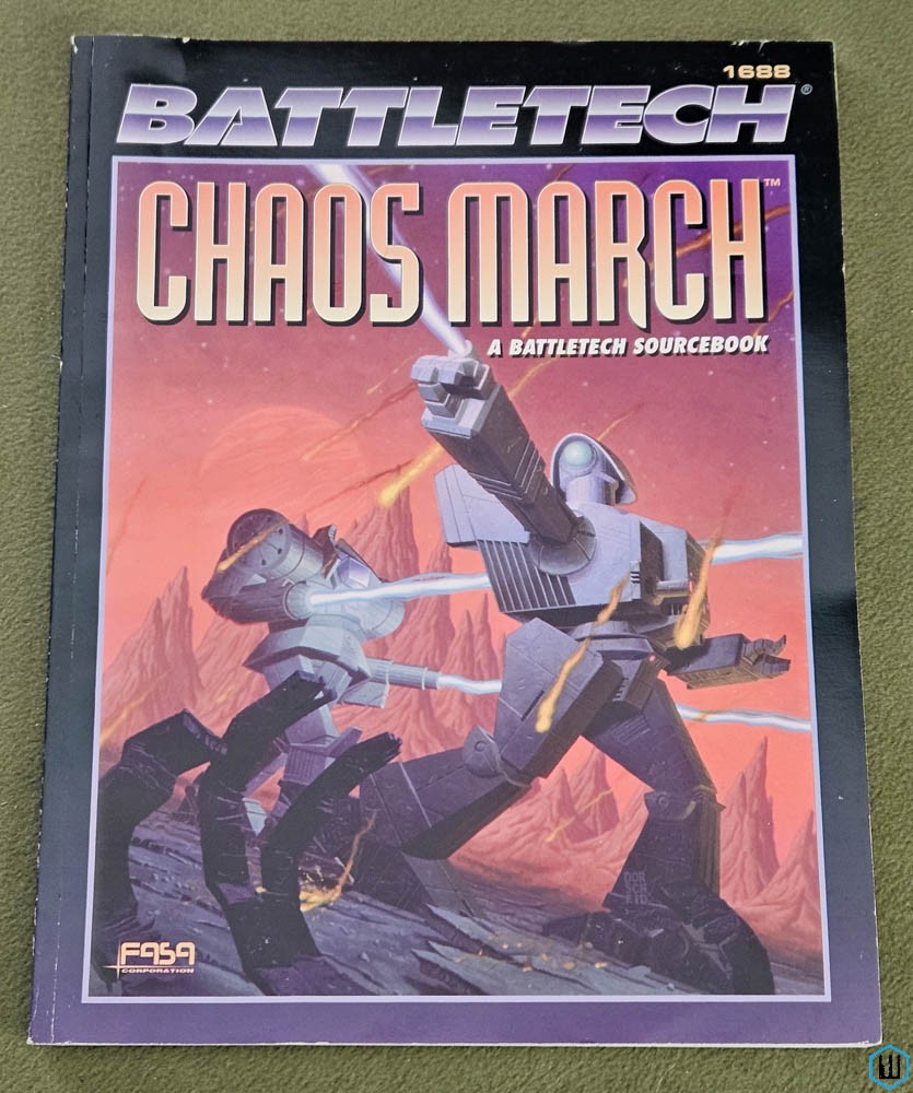 Chaos March (Battletech Sourcebook) FASA 1688