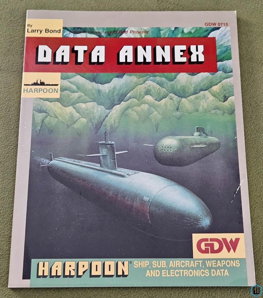 Data Annex: 1990-91 Edition (Harpoon Naval War Game) GDW Game Designers Workshop 0715