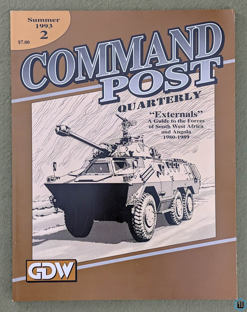 Command Post Quarterly, Issue 2 (Summer 1993) Game Designers Workshop GDW 7502