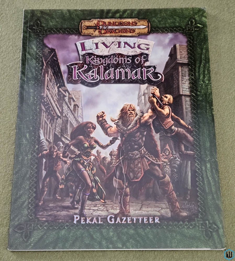 Pekal Gazetteer (Living Kingdoms of Kalamar Dungeons Dragons D20) Kenzer K&C1003