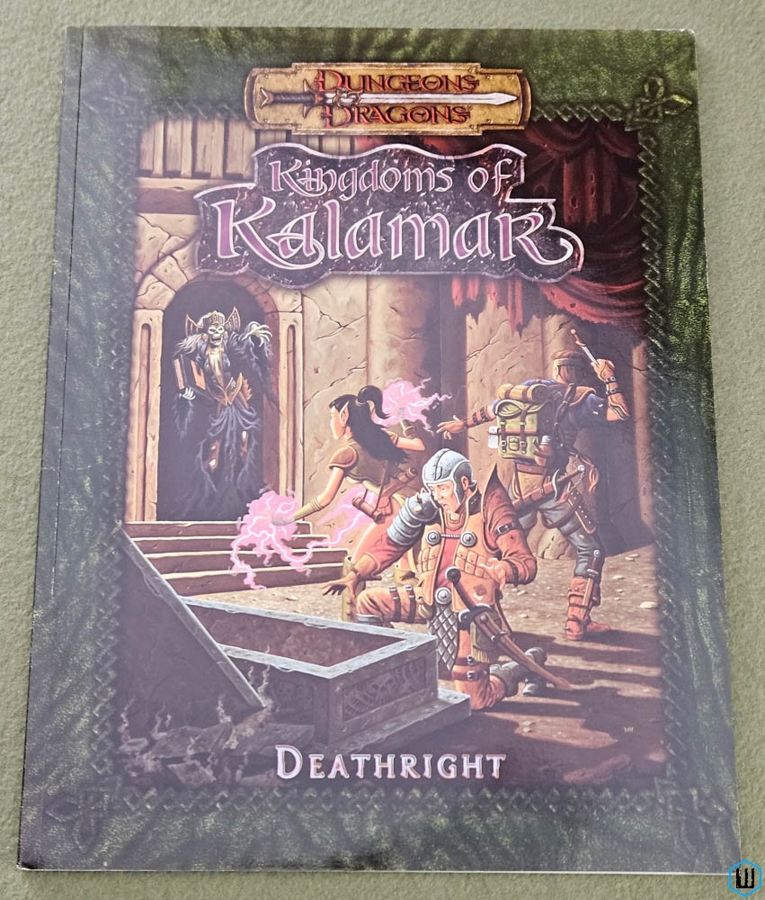 Deathright (Dungeons & Dragons: Kingdoms of Kalamar) Kenzer K&C1106