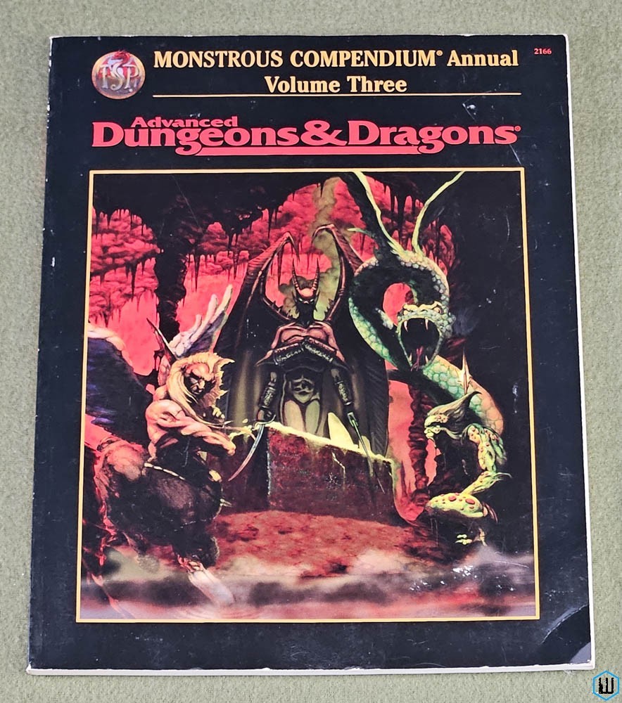 Monstrous Compendium Annual, Volume 3 (Advanced Dungeons Dragons