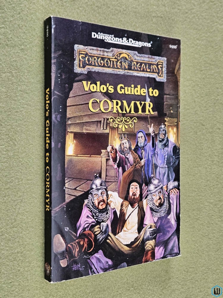 Volo's Guide to Cormyr (Dungeons Dragons Forgotten Realms) Original 1995 edition TSR 9486