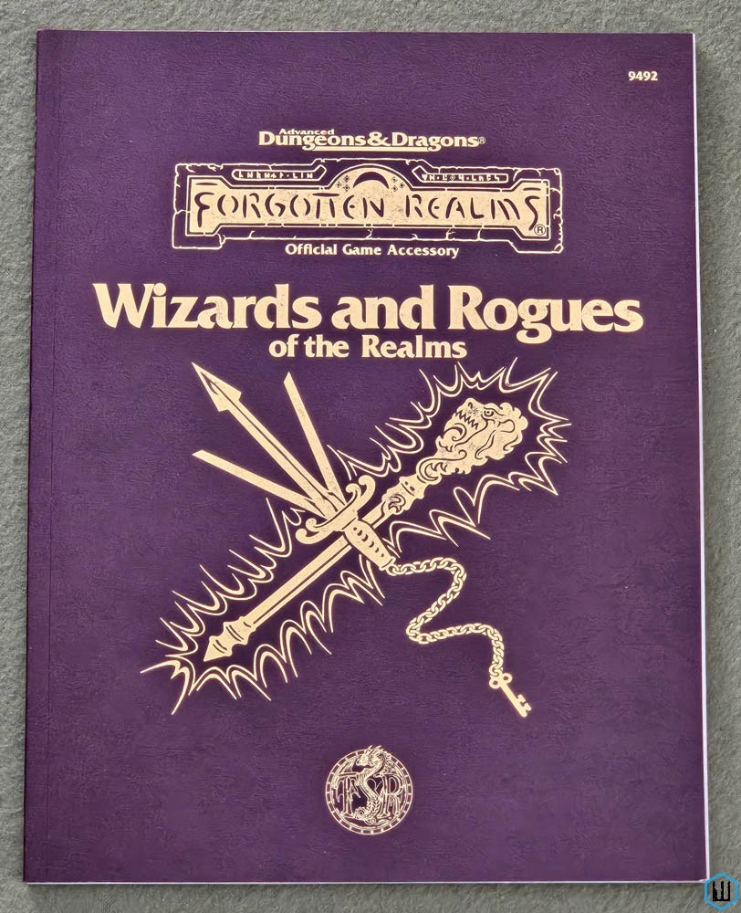 Wizards & Rogues of the Realms (Advanced Dungeons Dragons Forgotten Realms) TSR 9492