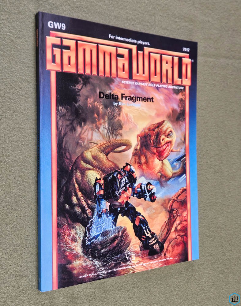 Delta Fragment (Gamma World Module GW9) REPRINT Paperback TSR 7512