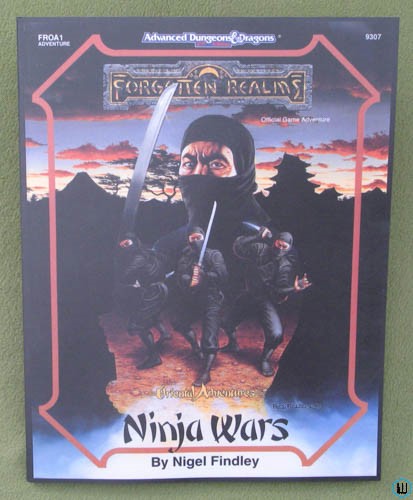 Image for Ninja Wars REPRINT (Advanced Dungeons Dragons Forgotten Realms FROA1)