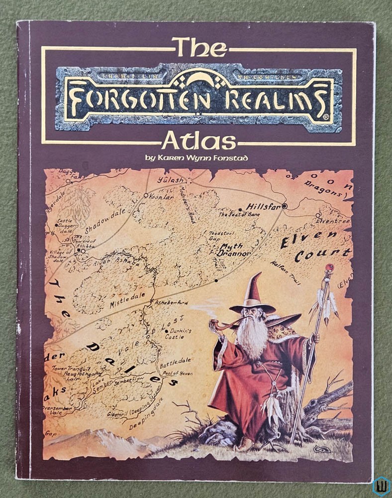 The Forgotten Realms Atlas (Karen Wynn Fonstad) TSR 8442