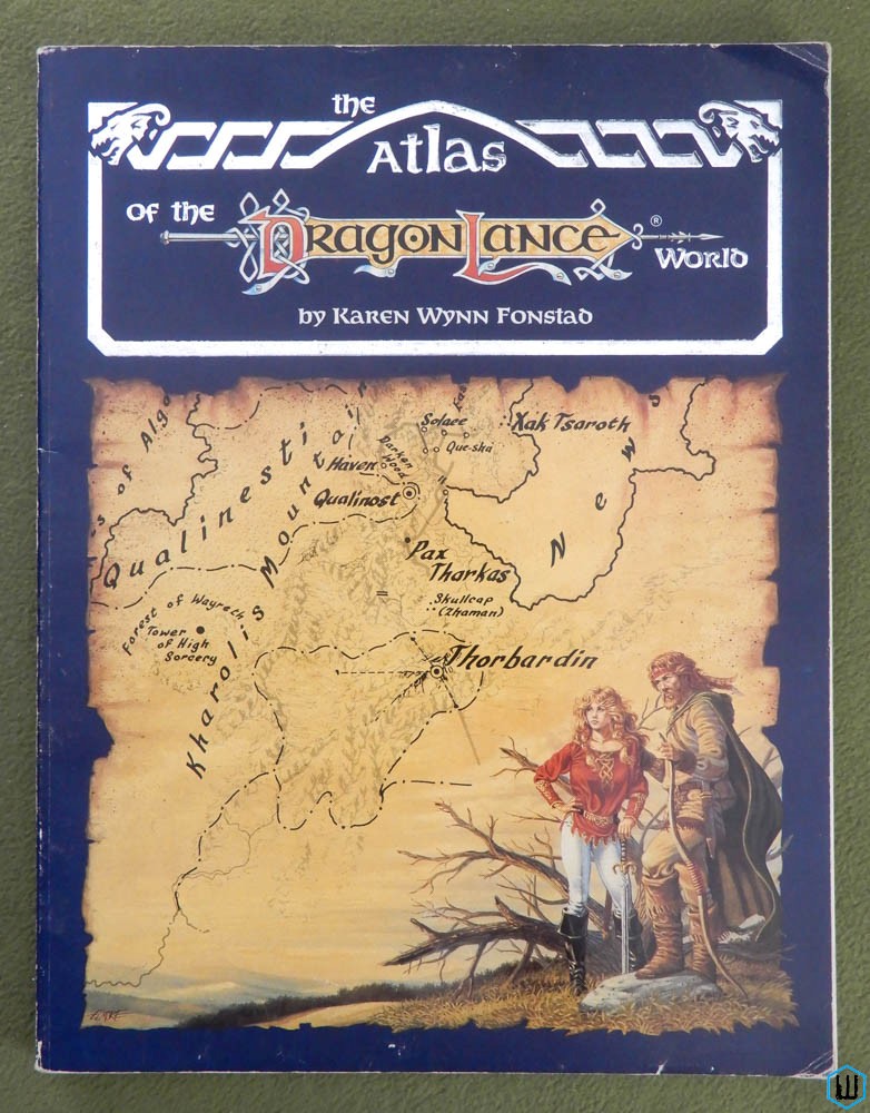 Atlas of the Dragonlance World (Dungeons & Dragons) Karen Wynn Fonstad