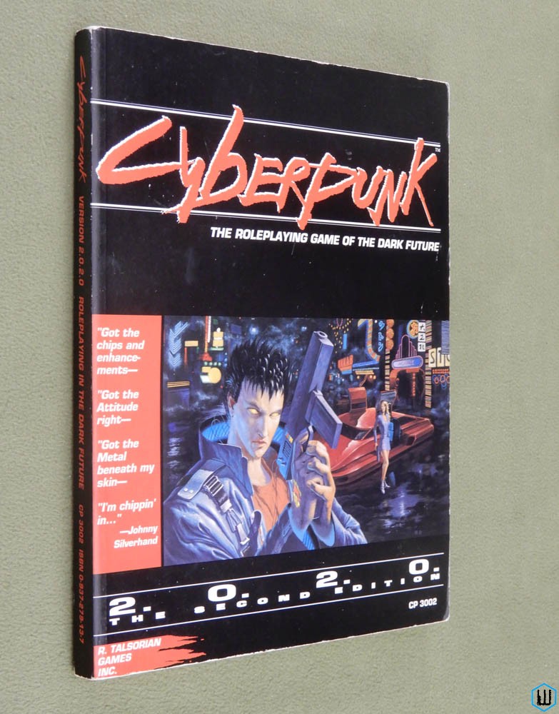 CYBERPUNK 2020: Dark Future RPG Rulebook v2.01 (Paperback)