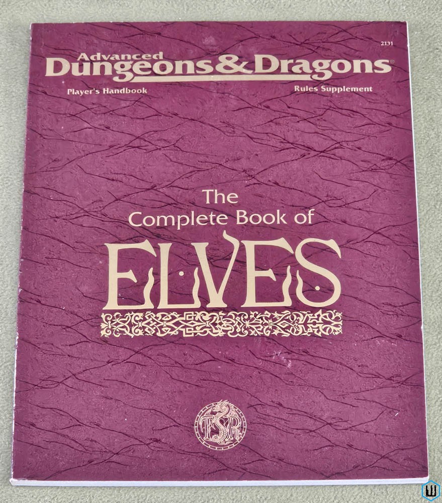 Complete Book of Elves (Advanced Dungeons Dragons PHBR8)