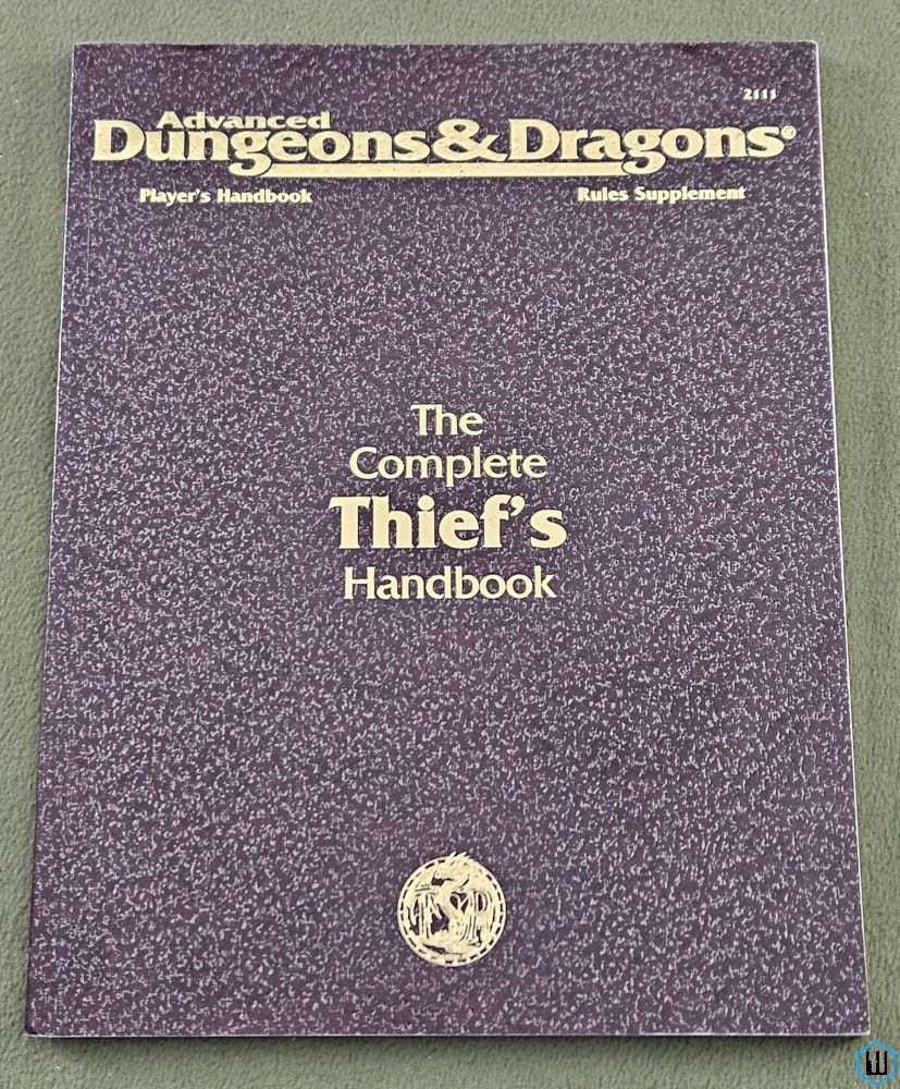 Image for Complete Thief's Handbook (Advanced Dungeons & Dragons Accessory PHBR2) Complete Thief's Handbook (Advanced Dungeons & Dragons Accessory PHBR2)