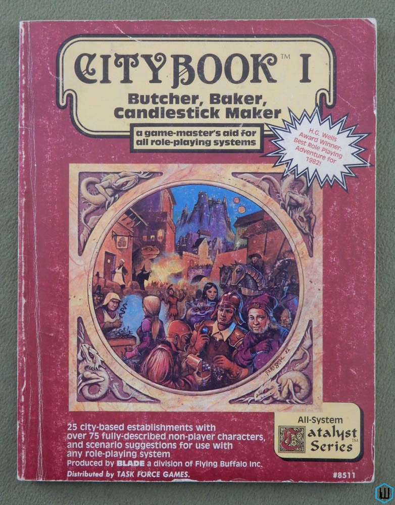 Citybook, Volume 1: Butcher, Baker, Candlestick Maker - PLAY COPY