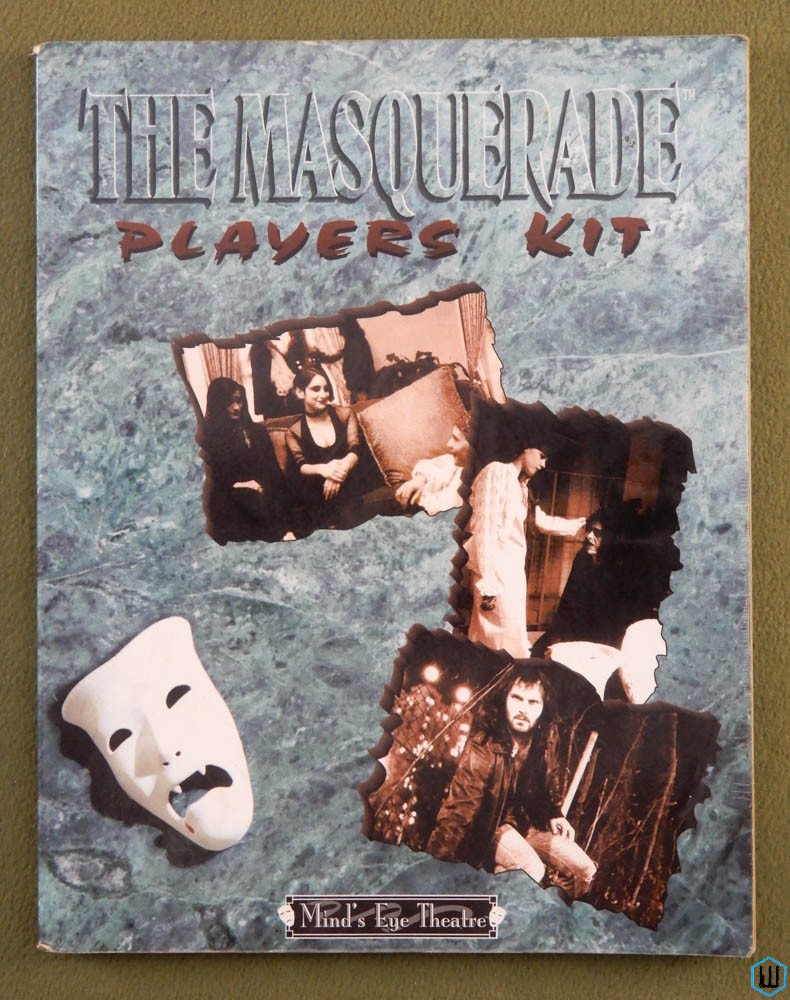 Masquerade Players Kit (Mind's Eye Theatre) PLAY COPY World Darkness