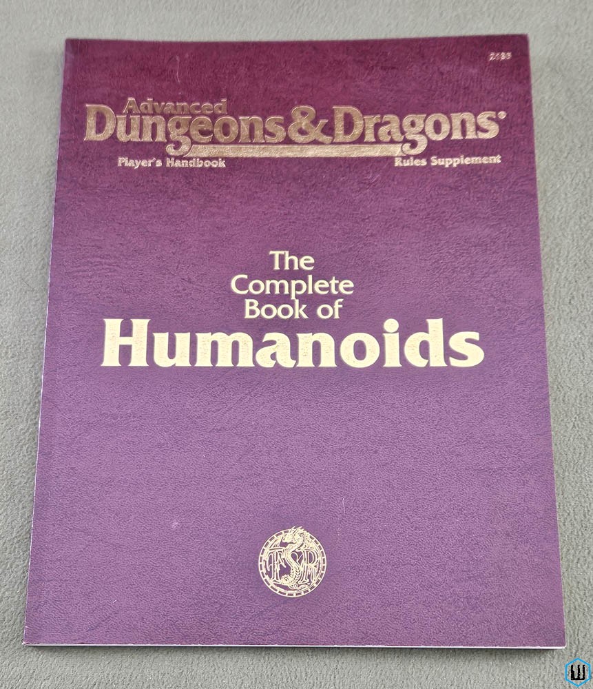 Complete Book of Humanoids (Advanced Dungeons & Dragons PHBR10)
