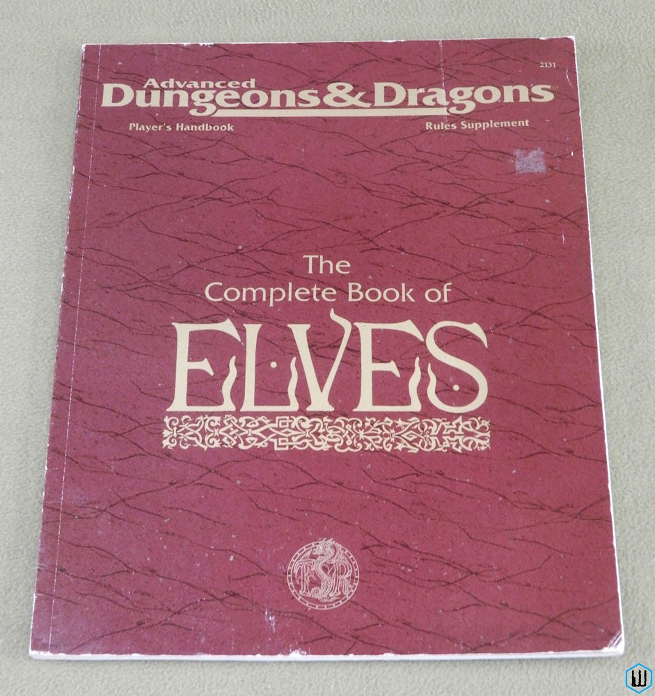Complete Book of Elves (Advanced Dungeons Dragons PHBR8 - Play Copy)