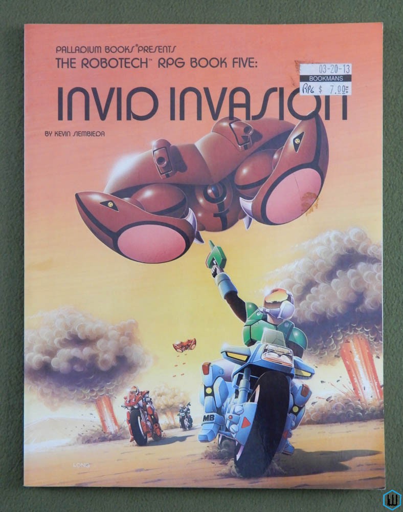 Invid Invasion (Robotech Roleplaying Game RPG, Book Five)