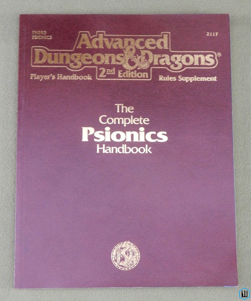 Complete Psionics Handbook NICE (Advanced Dungeons Dragons PHBR5)