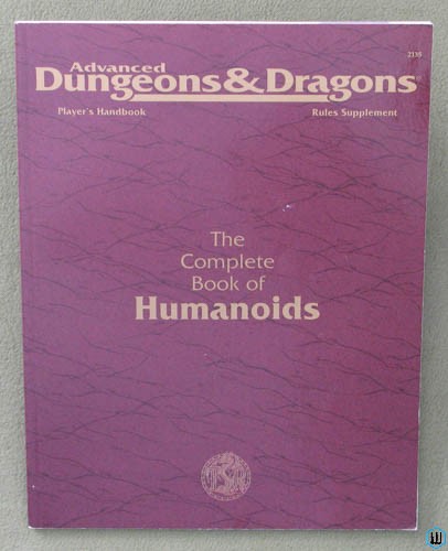 Image for Complete Book of Humanoids (Advanced Dungeons & Dragons PHBR10)