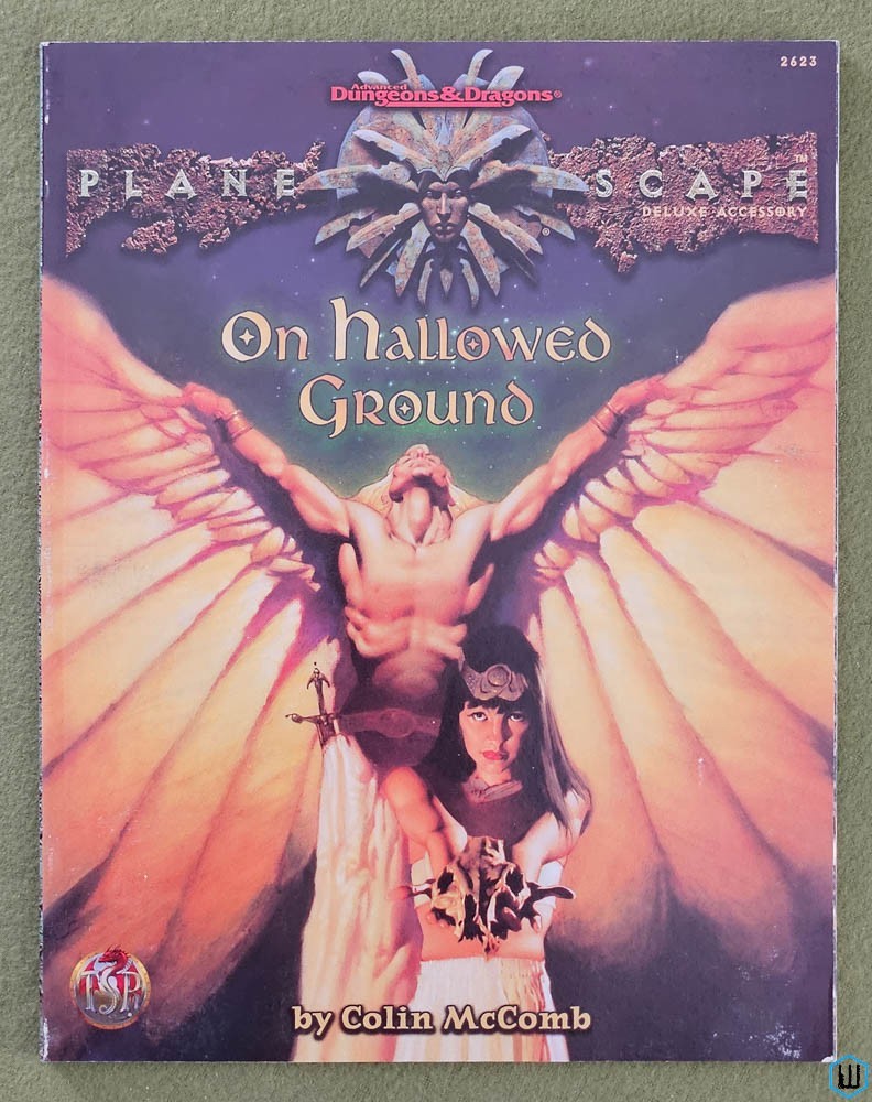 On Hallowed Ground (Advanced Dungeons Dragons Planescape) Original 1996 edition TSR 2623
