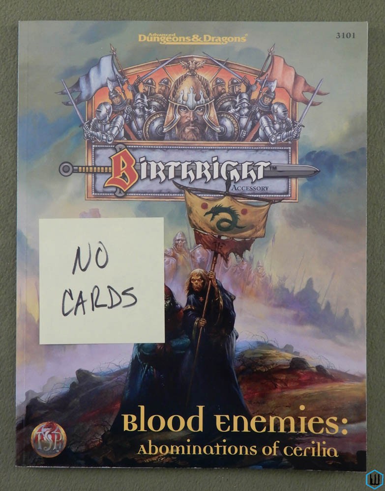 Blood Enemies - NO CARDS (Advanced Dungeons Dragons Birthright)