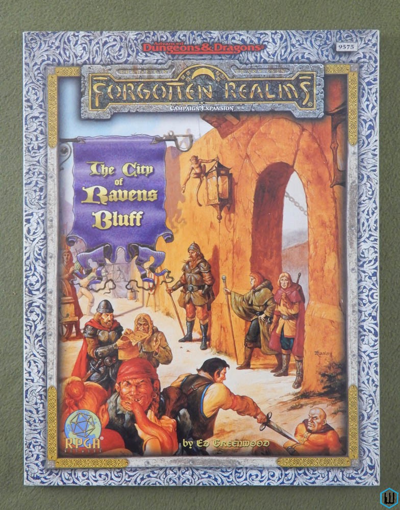 City of Ravens Bluff (Dungeons Dragons Forgotten Realms RPGA) - NO MAP