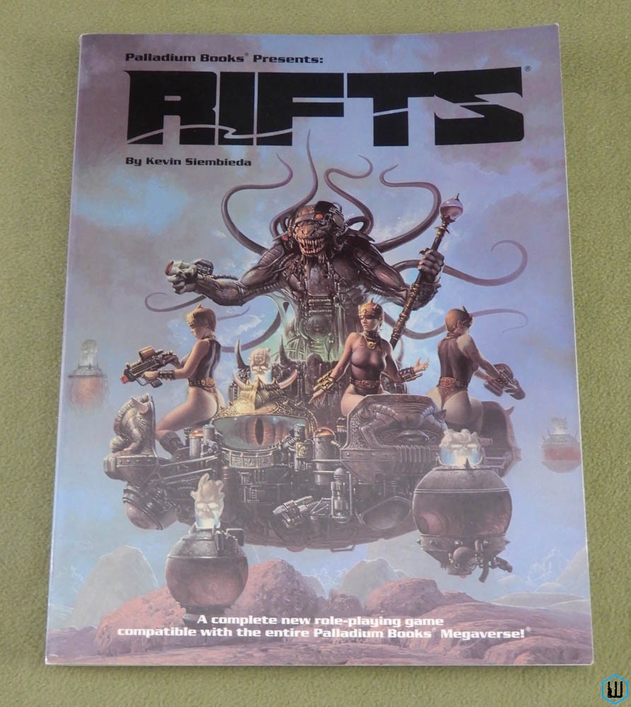 RIFTS (Roleplaying Game RPG) Paperback Rulebook