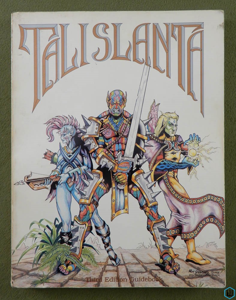 TALISLANTA: Third 3rd Edition Guidebook Roleplaying Game RPG
