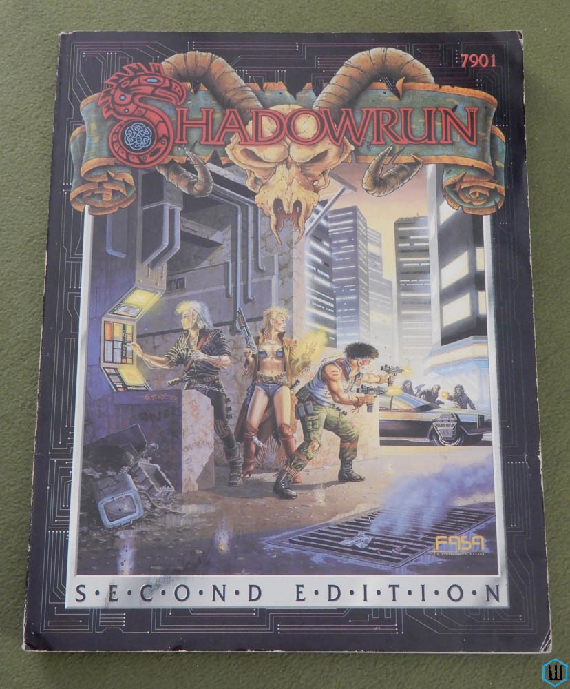 SHADOWRUN Roleplaying Game RPG (Second 2nd Edition) Paperback