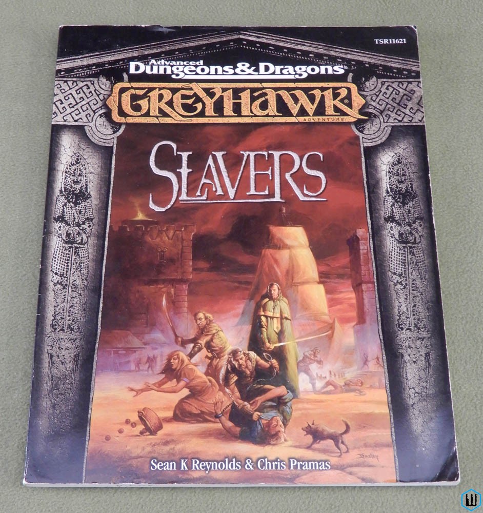 SLAVERS (Advanced Dungeons Dragons Greyhawk) Original 2000 edition