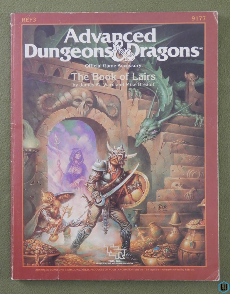 The Book of Lairs (Advanced Dungeons & Dragons Accessory REF3)