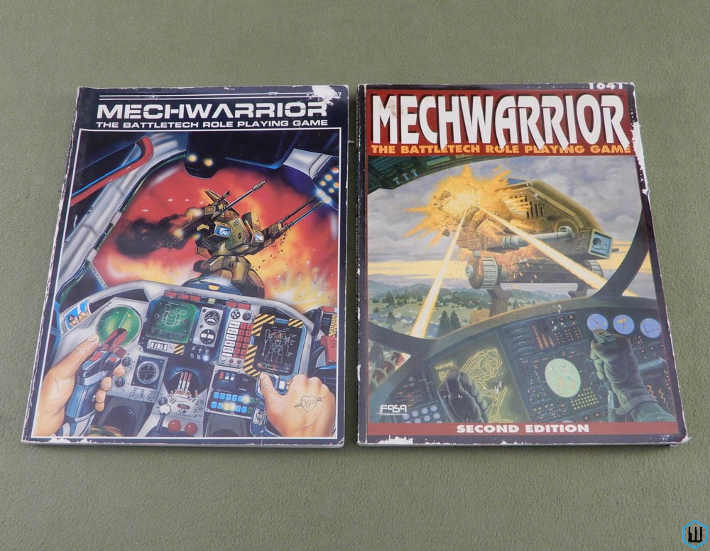 MECHWARRIOR RPG (1st & 2nd Edition) PLAY COPIES -