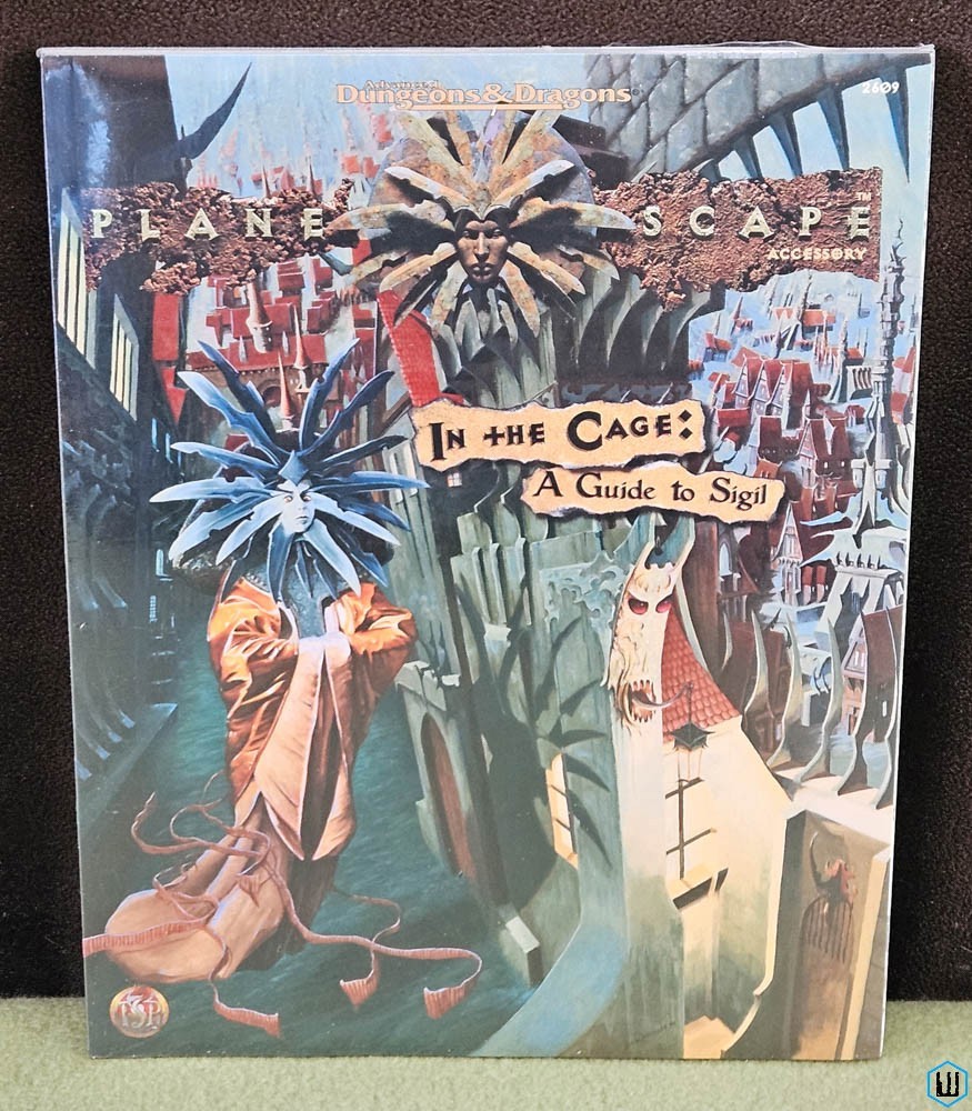 Image for In the Cage: Guide to Sigil (Dungeons Dragons Planescape) SEALED w MAP TSR 2609 In the Cage: Guide to Sigil (Dungeons Dragons Planescape) SEALED w MAP TSR 2609