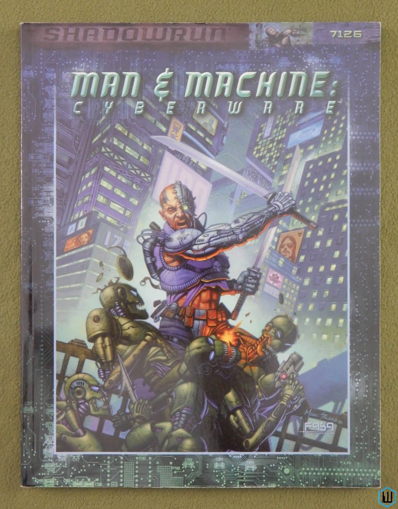 Man & Machine: Cyberware (Shadowrun RPG)