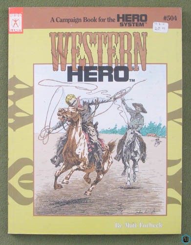 Image for Western Hero: A Campaign Book for the Hero System RPG
