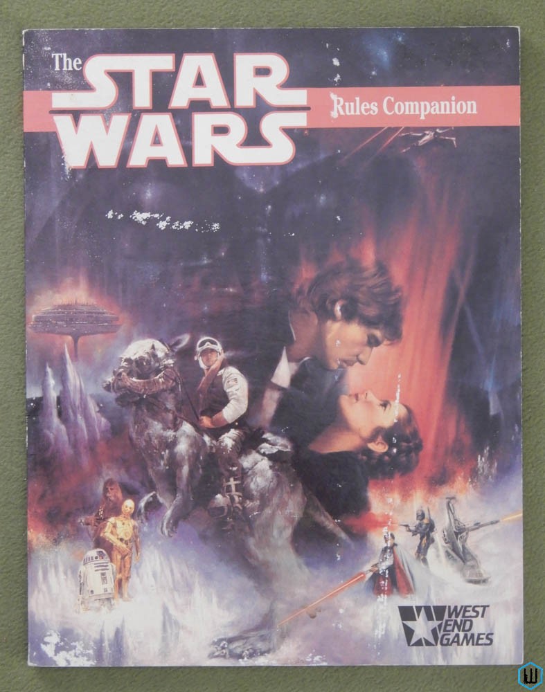 Star Wars Rules Companion (SW D6 Roleplaying Game RPG)