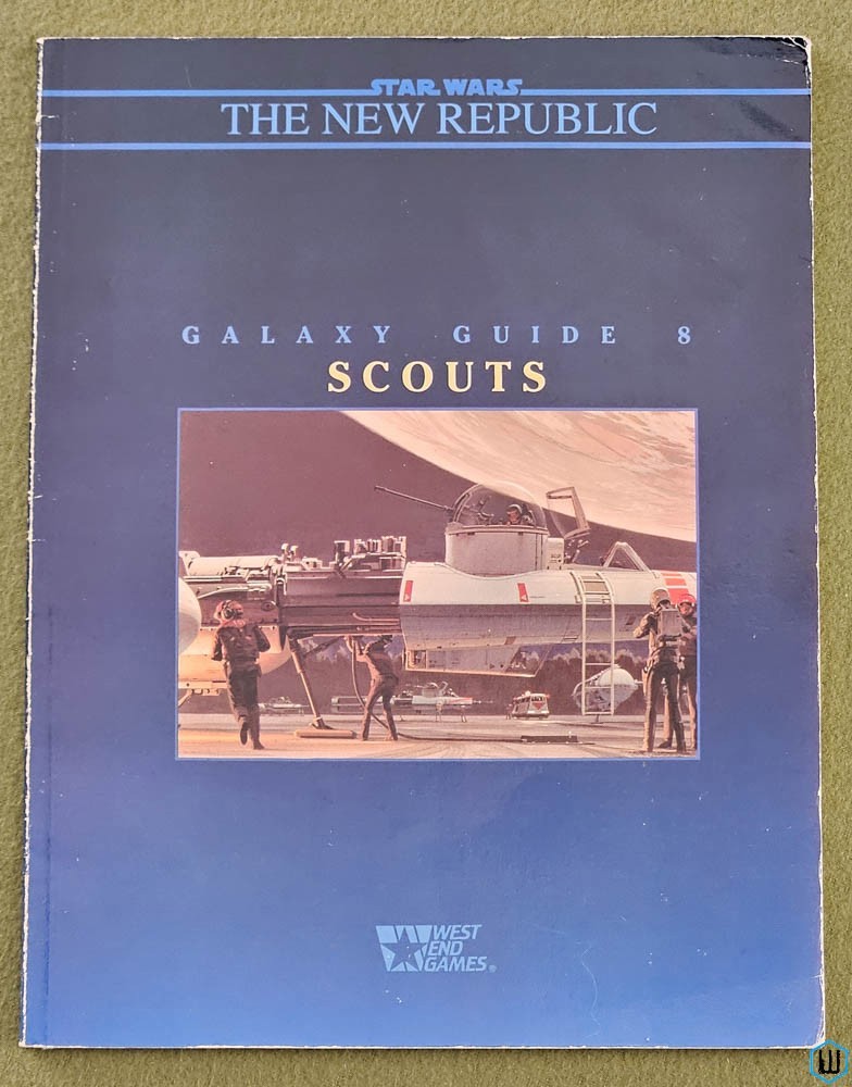 Image for Galaxy Guide 8: Scouts - PLAY COPY (Star Wars RPG) West End Games WEG 40061 Galaxy Guide 8: Scouts - PLAY COPY (Star Wars RPG) West End Games WEG 40061