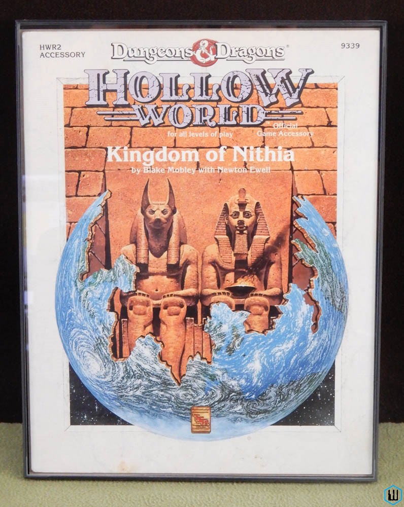 Image for Framed RPG Cover Art: Hollow World Kingdom of Nithia Dungeons & Dragons TSR