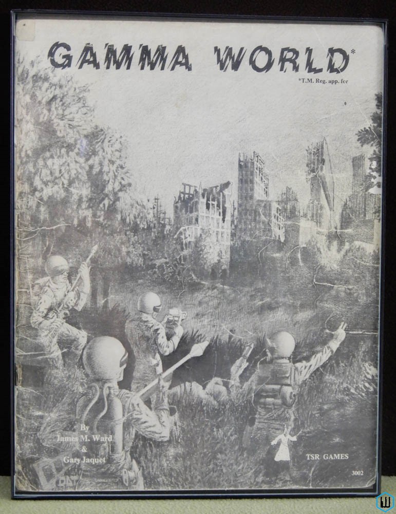 Image for Framed RPG Cover Art: Gamma World 1st edition Grey Book TSR