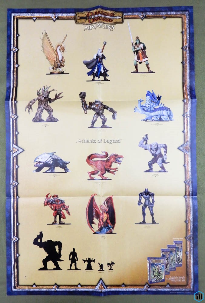 Image for POSTER: Dungeons Dragons Miniatures Giants of Legend