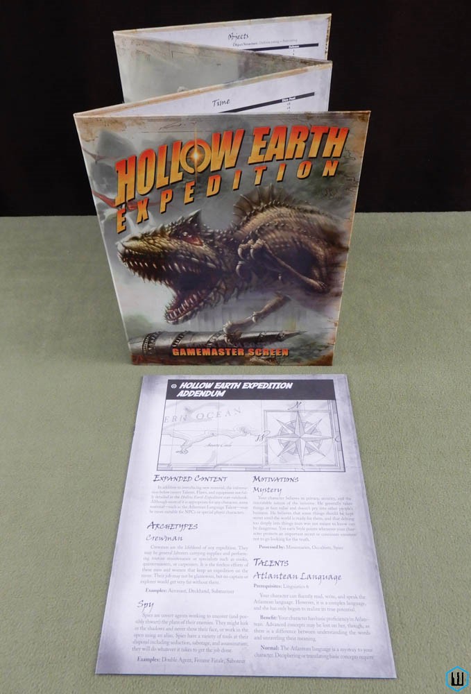 Image for Hollow Earth Expedition: Gamemaster GM Screen